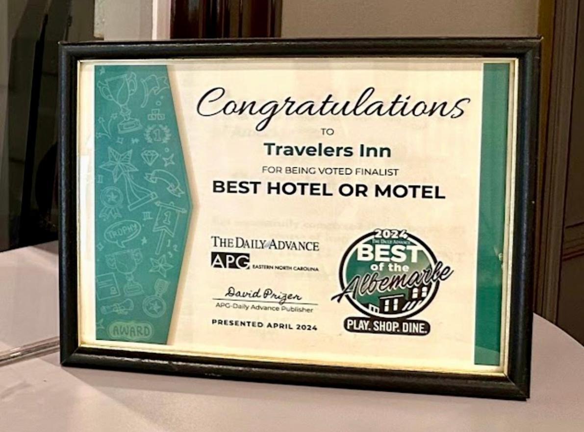 Travelers Inn Elizabeth City Eksteriør billede